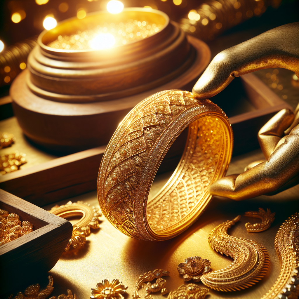 How Much Gold Does It Take To Make A Bangle?