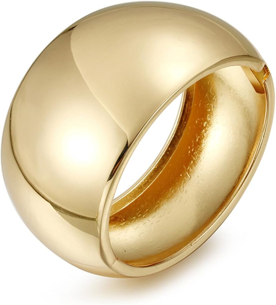 YMBYCM Chunky Bangle Bracelets for Women Trendy Wide Chunky Cuff Bracelets Wrap Bracelet YMBYCM Chunky Bangle Bracelets for Women Trendy Wide Chunky Cuff Bracelets Wrap Bracelet