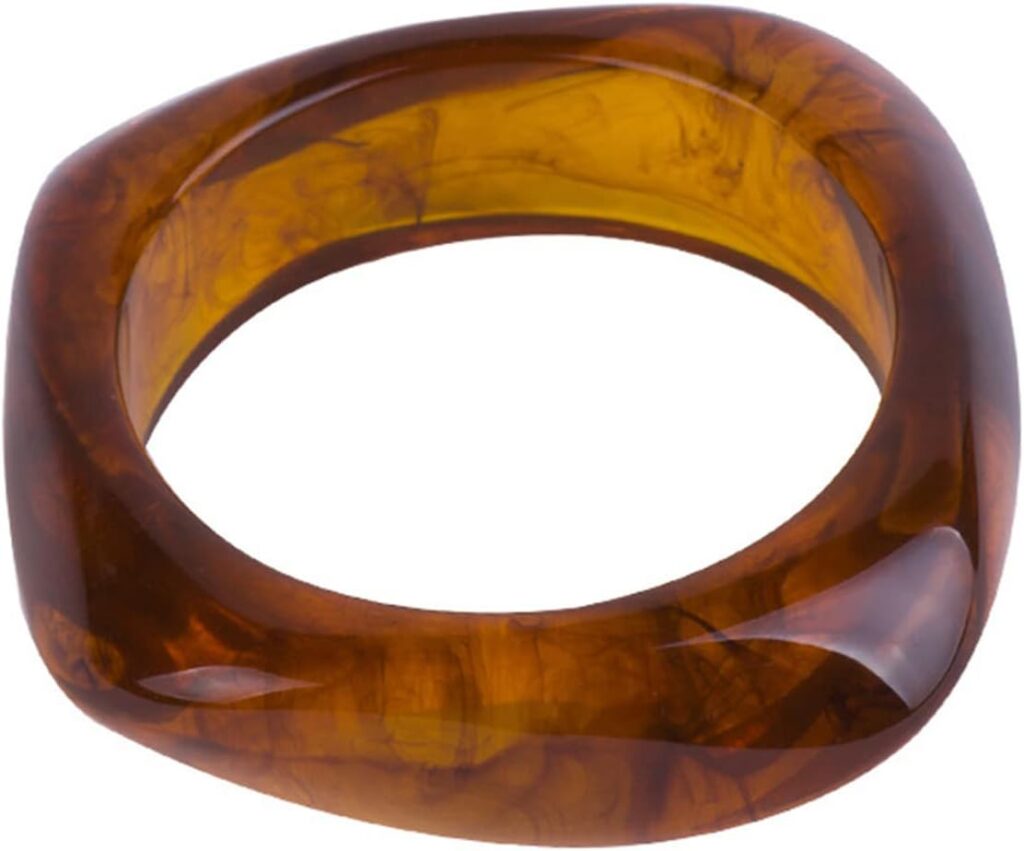 Caiyao 2Pcs Chunky Acrylic Transparent Candy Color Geometric Round Square Cuff Bangle Bracelet Set for Women Resin Acetate Tortoiseshell Wristband Bracelet Statement Jewelry Birthday Gift Caiyao 2Pcs Chunky Acrylic Transparent Candy Color Geometric Round Square Cuff Bangle Bracelet Set for Women Resin Acetate Tortoiseshell Wristband Bracelet Statement Jewelry Birthday Gift