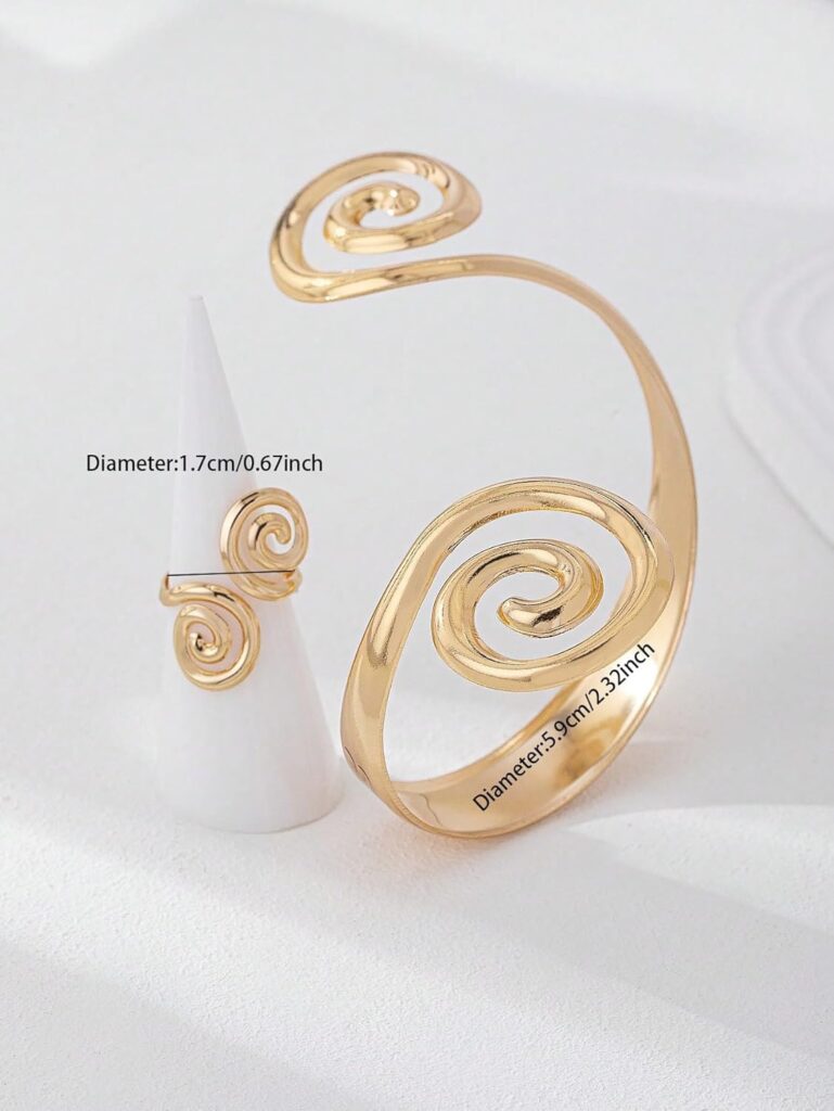 Chunky Gold Bangle Bracelets for Women Adjustable Cuff Bangle Bracelet Chunky gold bangle cuff bracelet review illustration