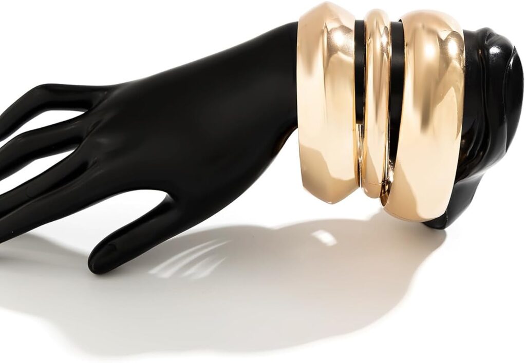 Wide bangle cuff bracelets review visual
