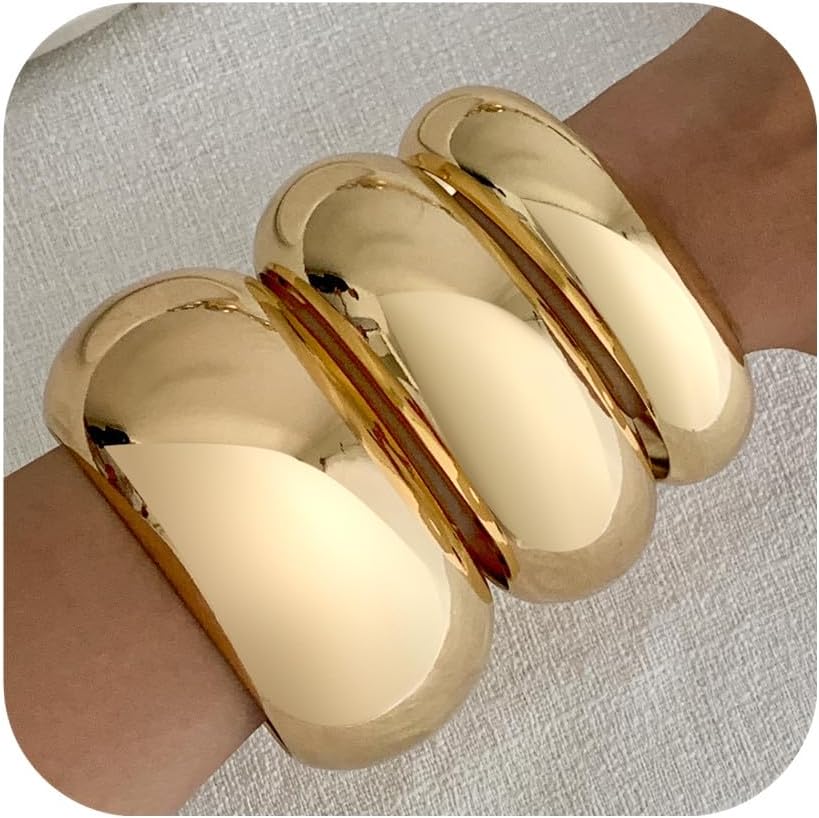 Chunky Gold Bracelets for Women Review tips Chunky gold bracelets for women review picture