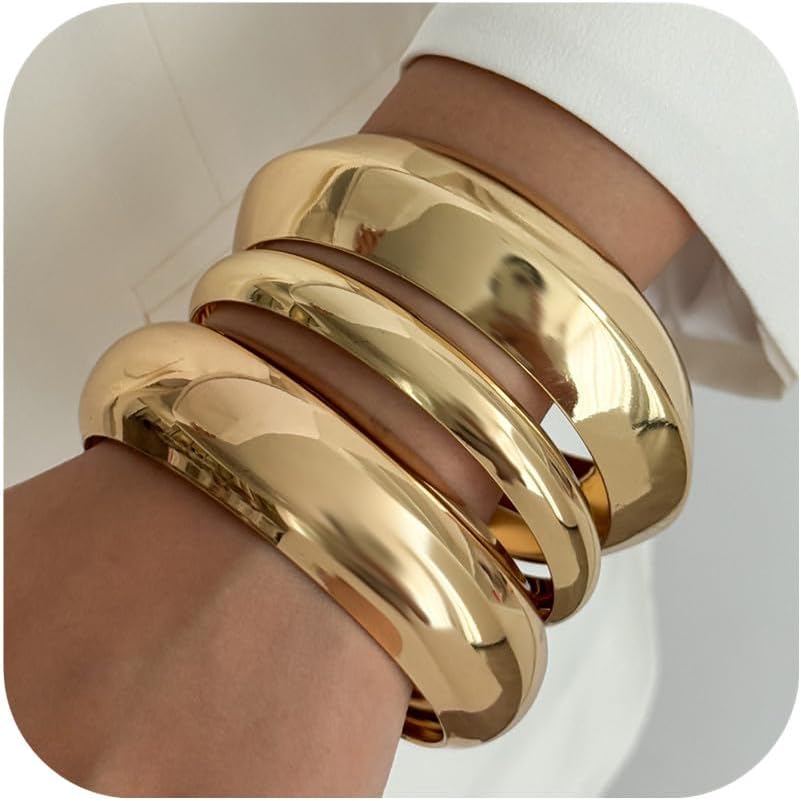 Chunky Gold Wide Wrist Cuff Bracelets review essentials Chunky gold wide wrist cuff bracelets review visual