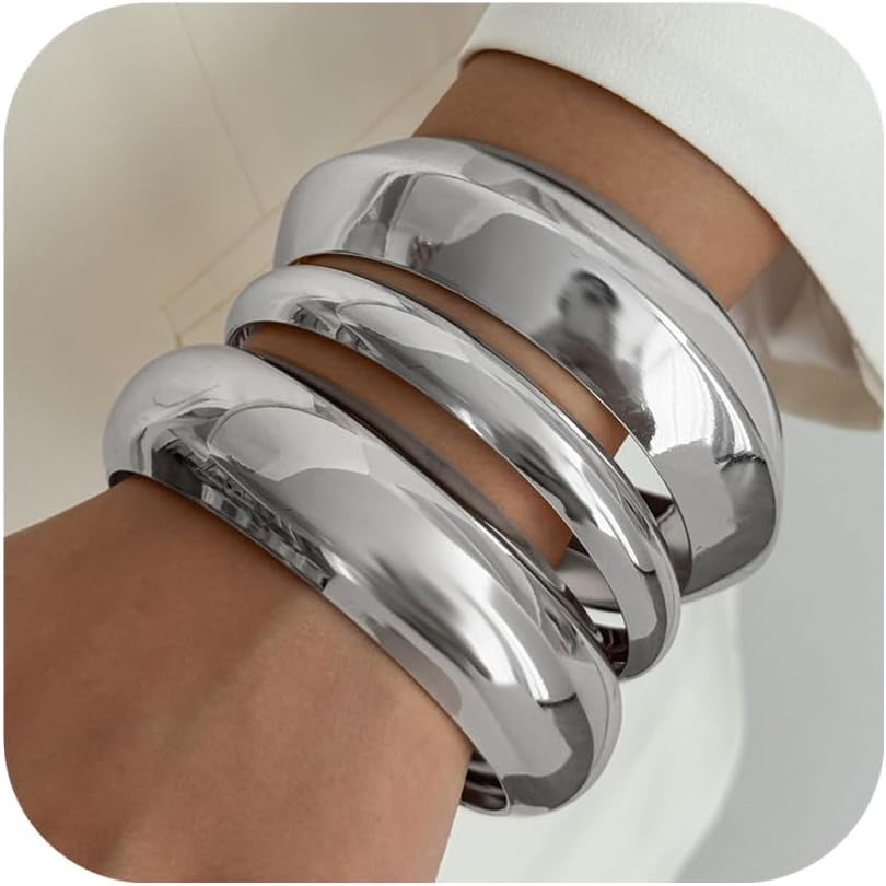 Chunky Gold Wide Wrist Cuff Bracelets review essentials Chunky gold wide wrist cuff bracelets review image