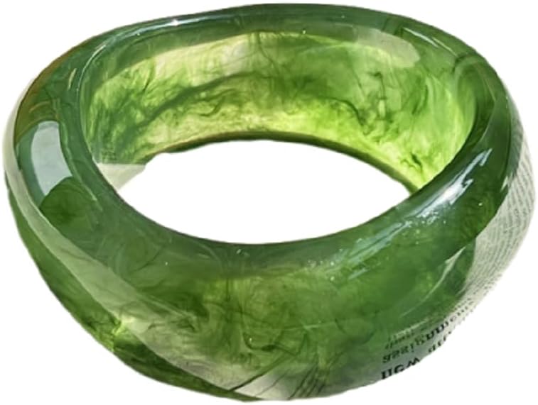 Colorful Chunky Acrylic Resin Bangle Bracelet review guide Colorful chunky acrylic resin bangle bracelet review illustration