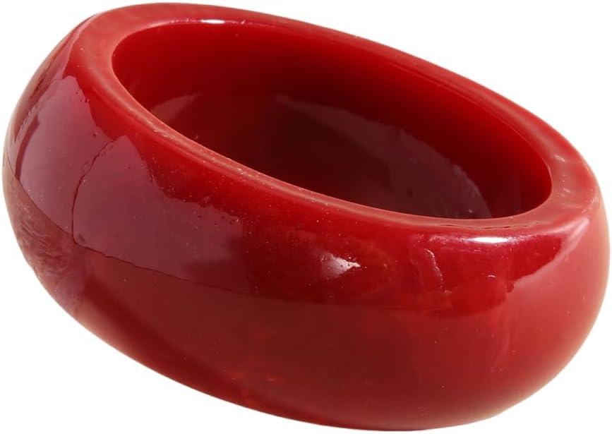 Colorful Chunky Acrylic Resin Bangle Bracelets Vintage Irregular Geometric Oval Plastic Wristbands Bracelet Wide Tortoiseshell Acetate Plate Cuff Bangles for Women Jewelry Gifts