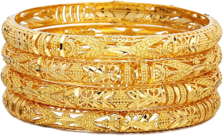 Ethlyn 2.7inch 18K Gold Wrist Bangles review overview Ethlyn 2.7inch 18k gold wrist bangles review visual