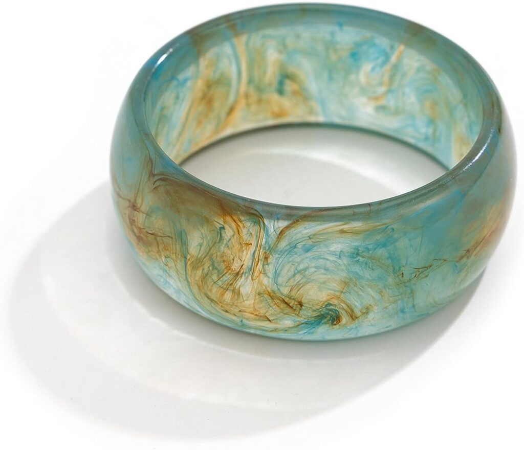 Exaggerated Colorful Irregular Geometric Acrylic Bangle review essentials Exaggerated colorful irregular geometric acrylic bangle review photo