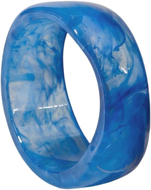 Exaggerated Colorful Irregular Geometric Acrylic Bangle review essentials