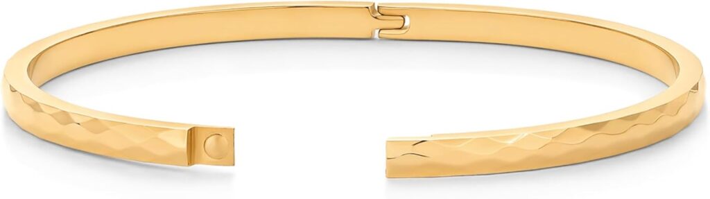 Pavoi 14k gold plated waterproof bangle bracelet review photo