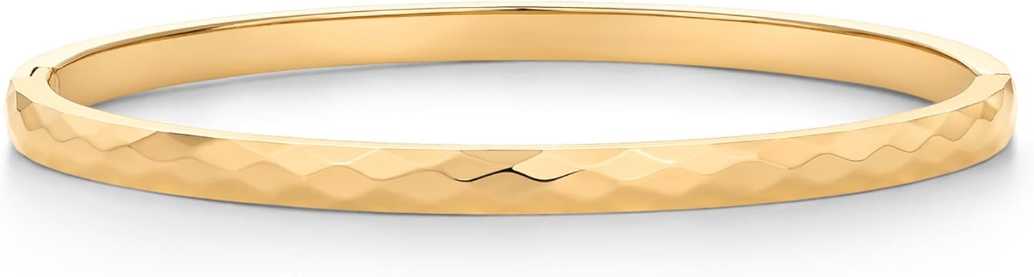 PAVOI 14K Gold Plated Waterproof Bangle Bracelet review essentials