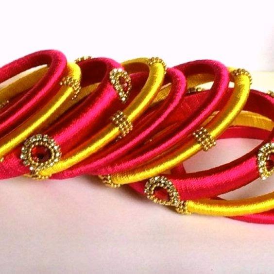 What are the three types of bangles visual