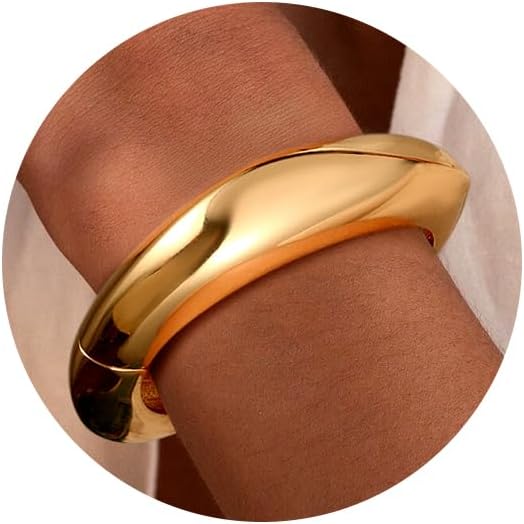 2pcs gold bangle arm cuff review image