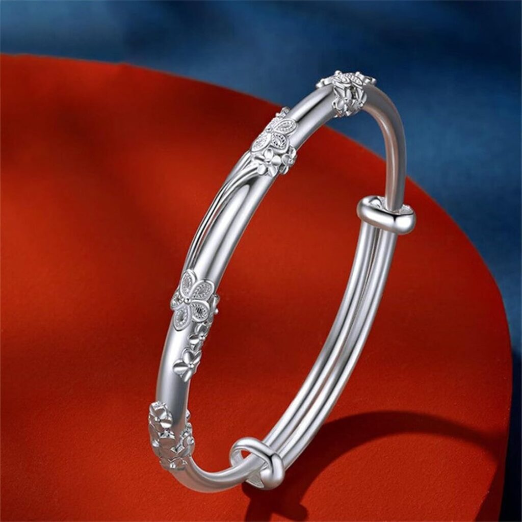 Bangle bracelets for women 925 sterling silver review visual