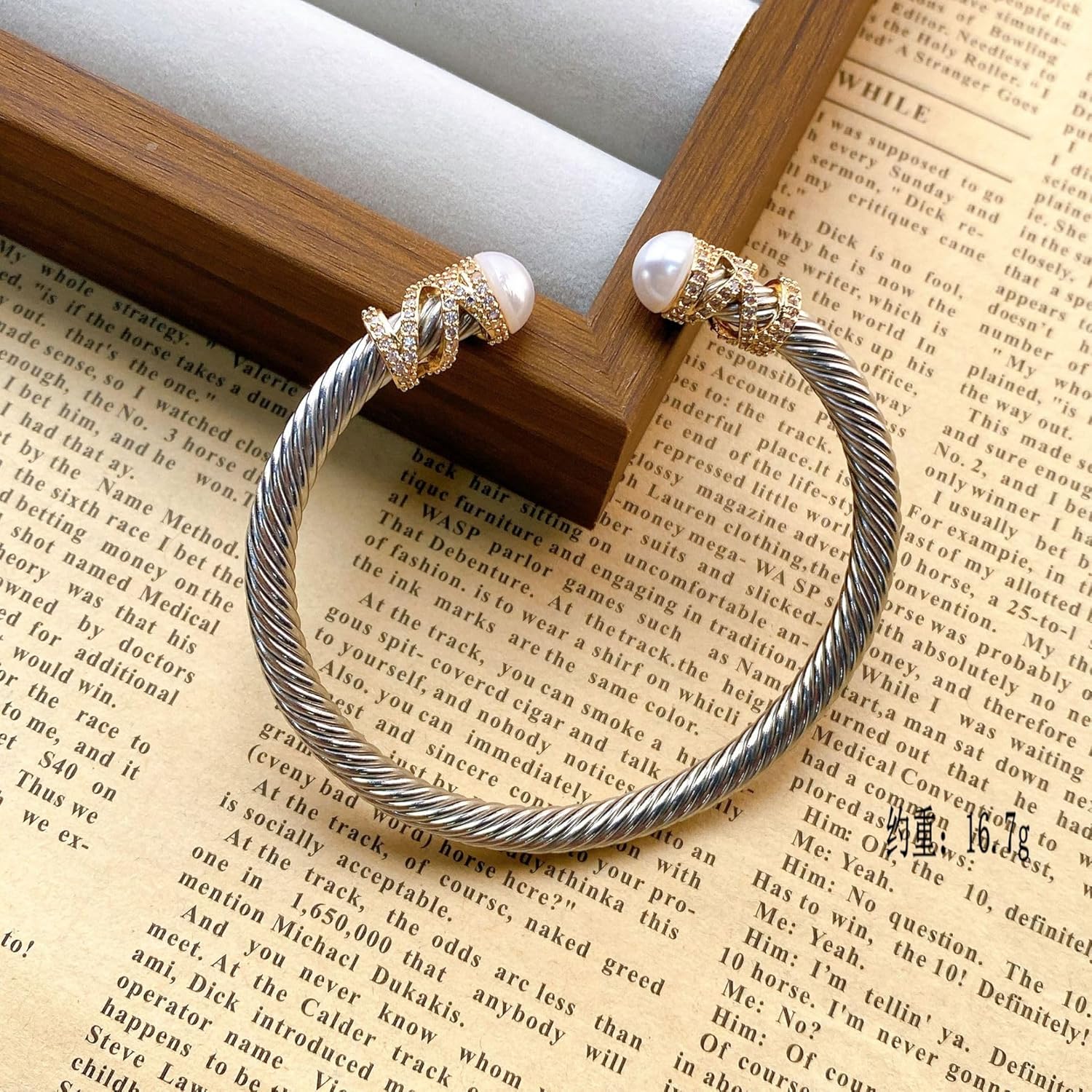 Elegant Twisted Cable Bangle Bracelet review tips