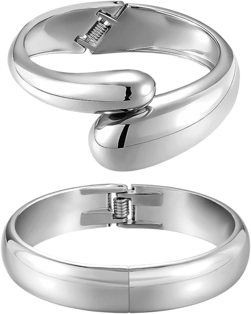 Emibele cuff bracelet stack review illustration