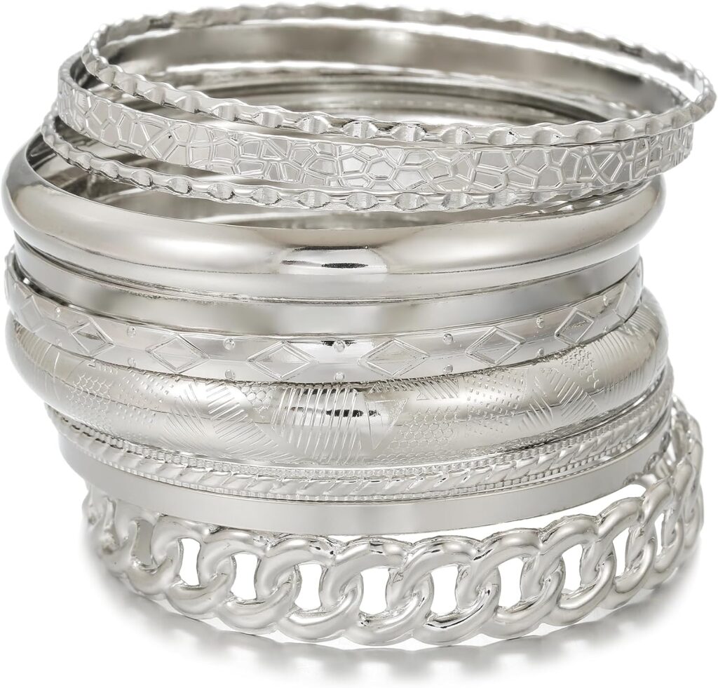 12 pcs boho stackable bracelets review visual
