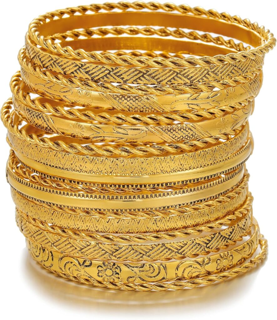 12 pcs boho stackable bracelets review image