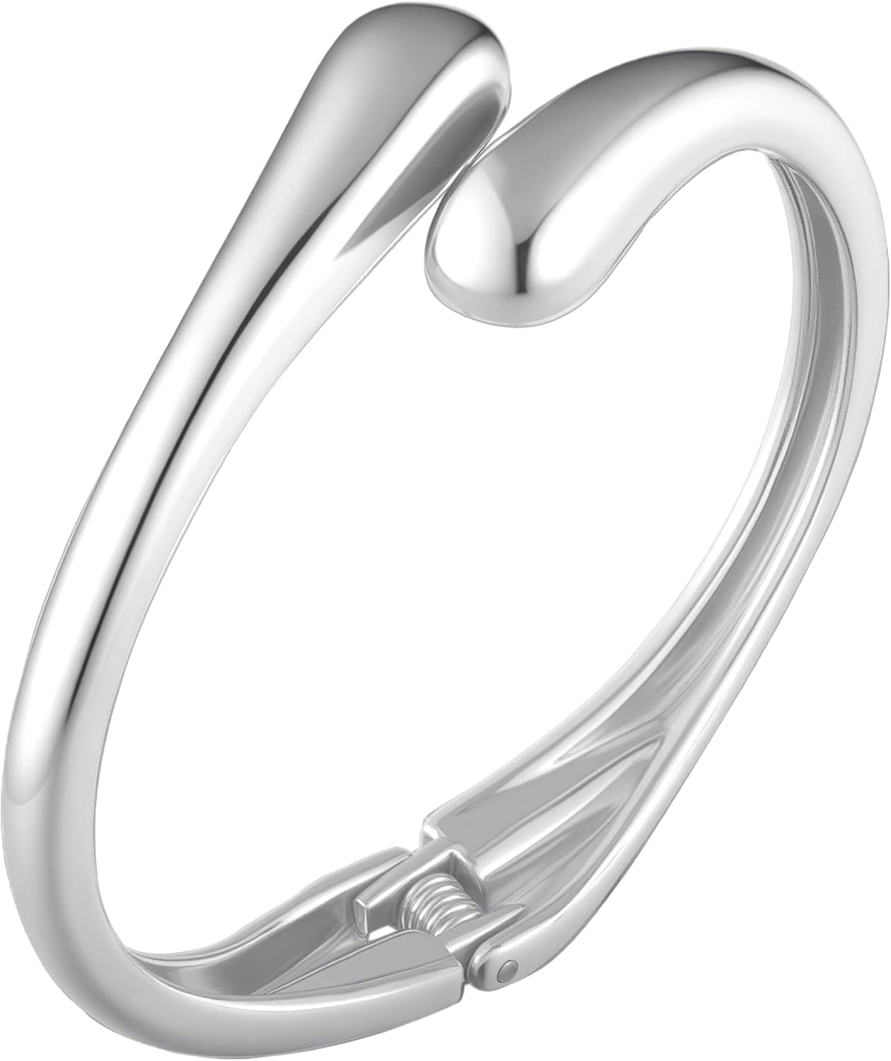 Gold/Silver Polished Chunky Bangle Bracelet for Women review essentials