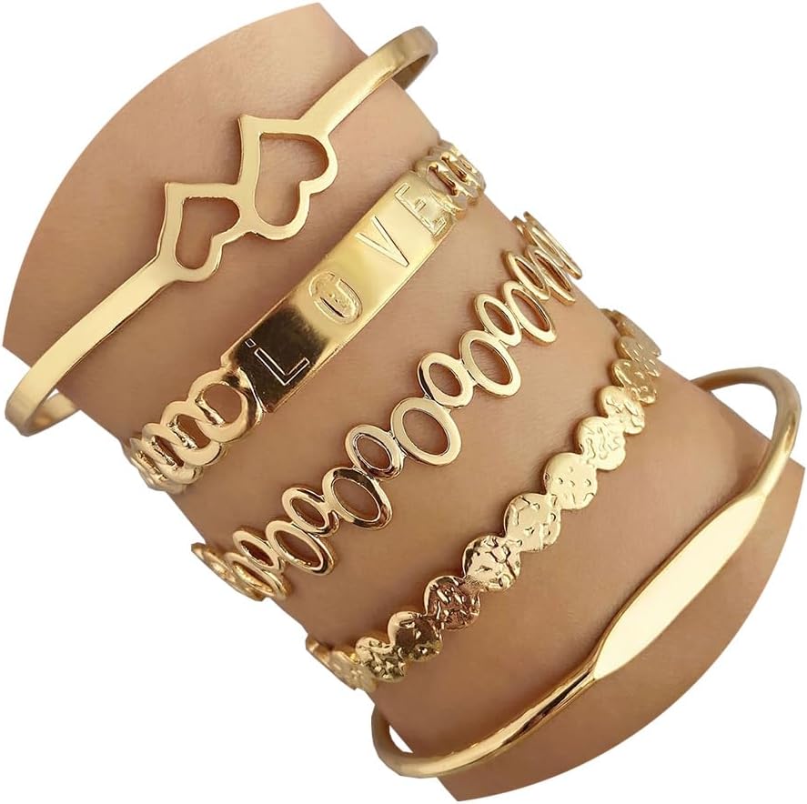 Ifkm gold bangle bracelets review image