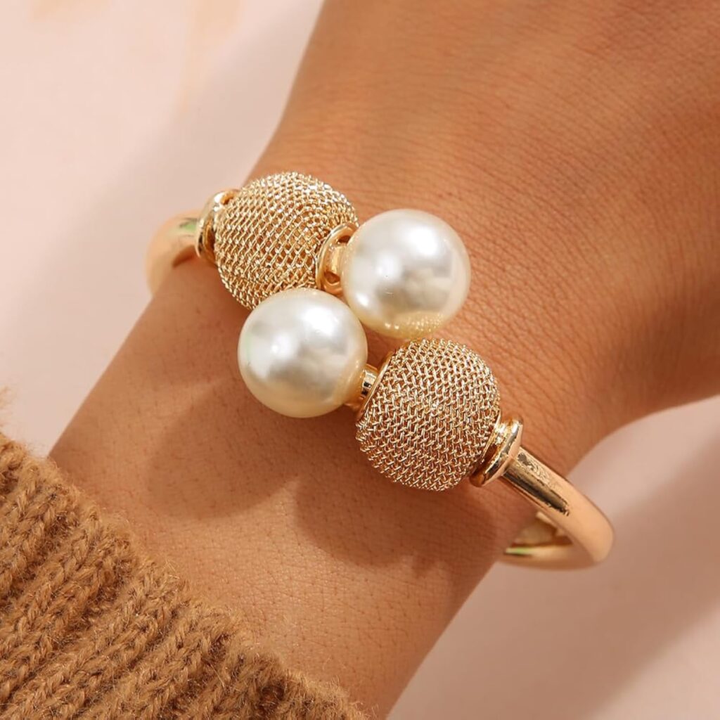 Pearl Cuff Bracelets For Women review overview Pearl cuff bracelets for women review photo