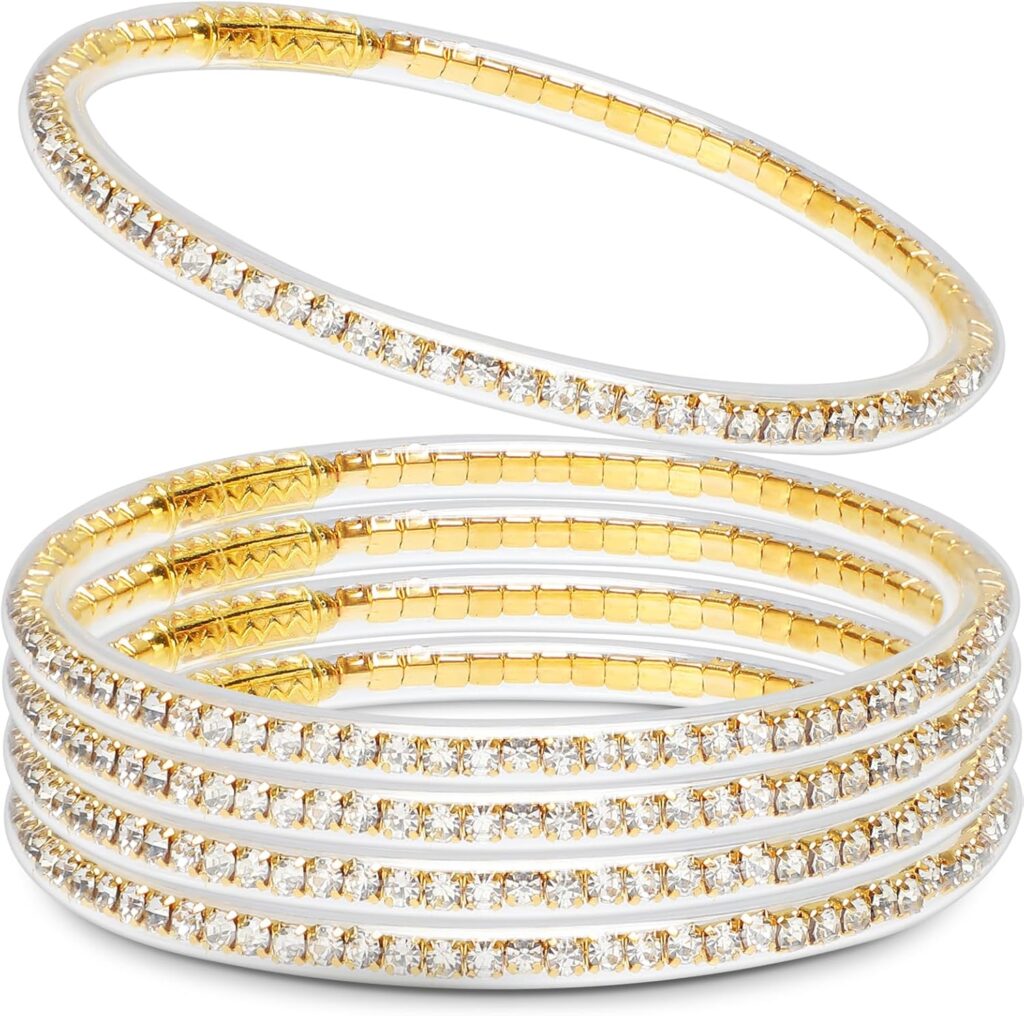 Alphatool glitter jelly gold bangles review image