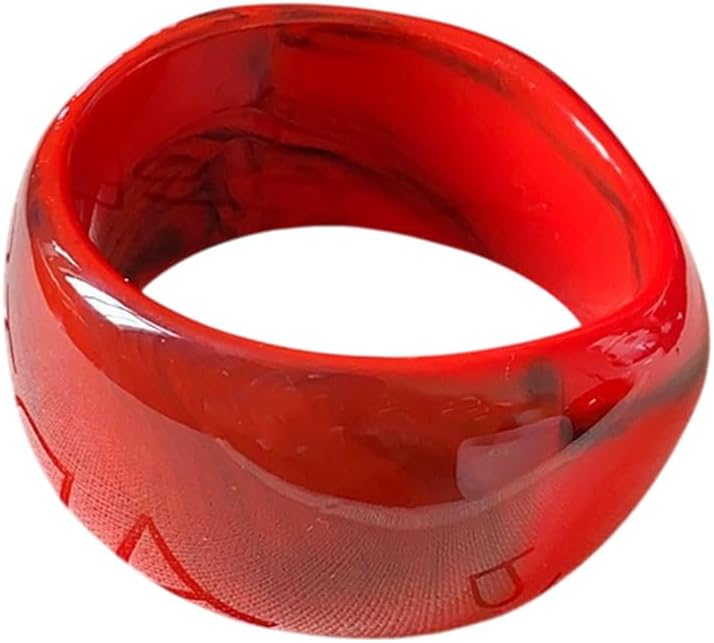 Caiyao acrylic resin bangle bracelets review visual
