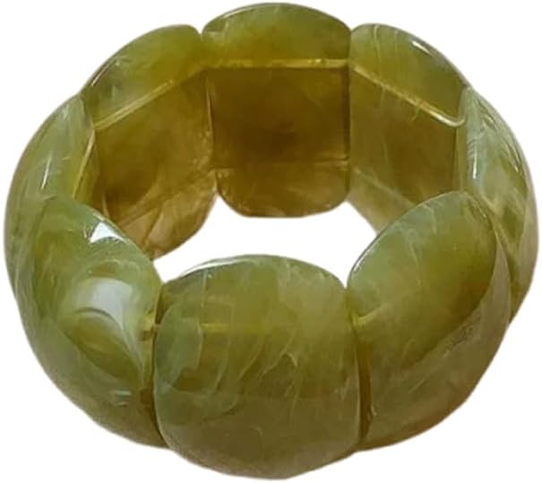 Caiyao retro acrylic chunky bracelet review photo