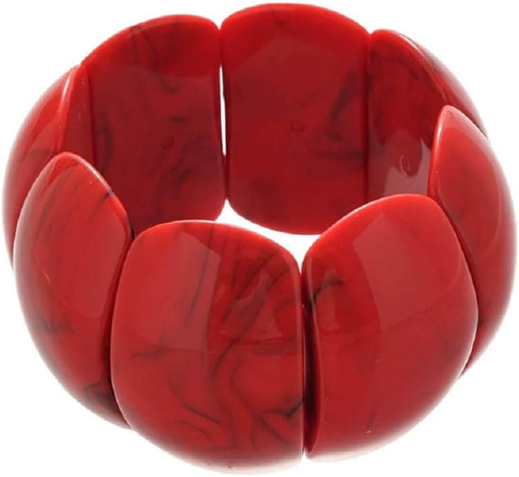 Caiyao retro acrylic chunky bracelet review visual