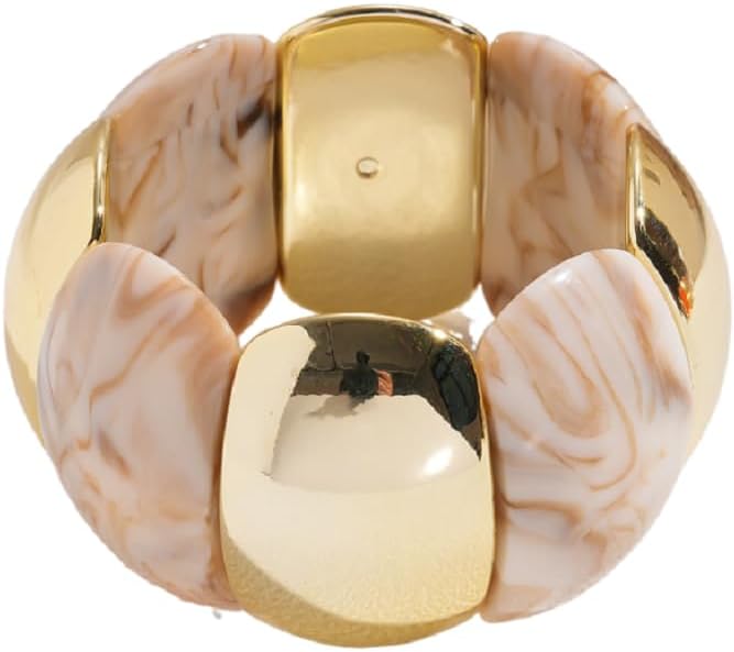 Caiyao Retro Acrylic Chunky Bracelet review insights