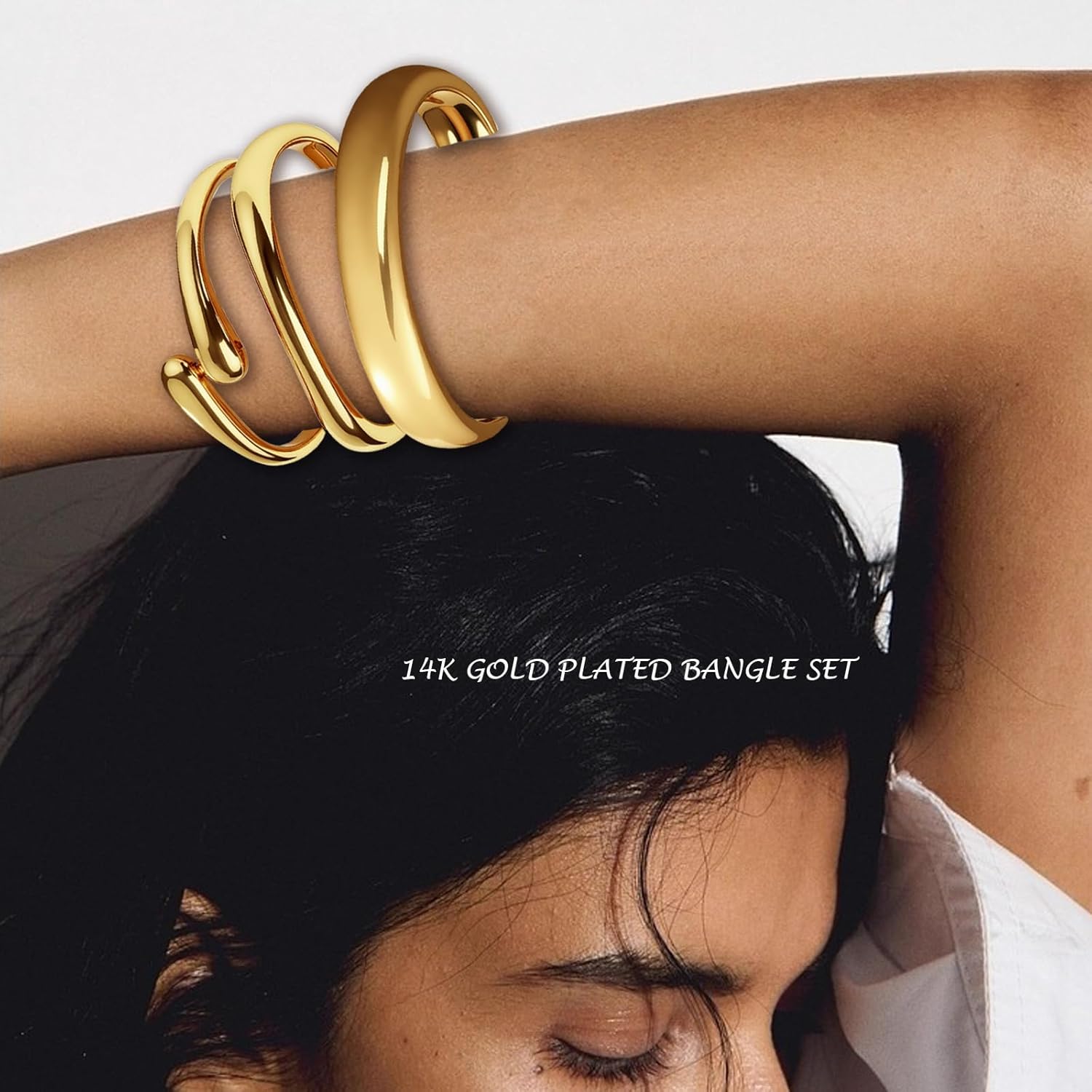 Chunky Gold Cuff Bangles review tips