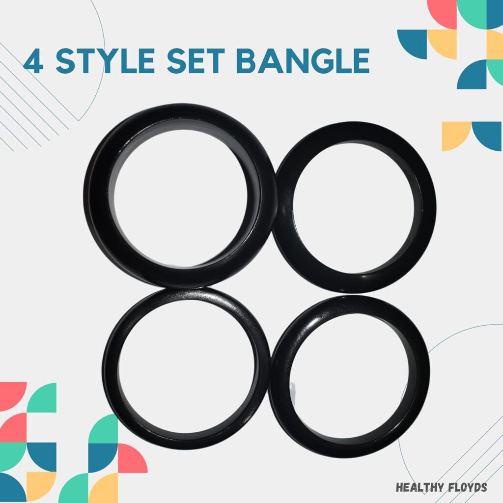 Handmade wooden bangles for women review image