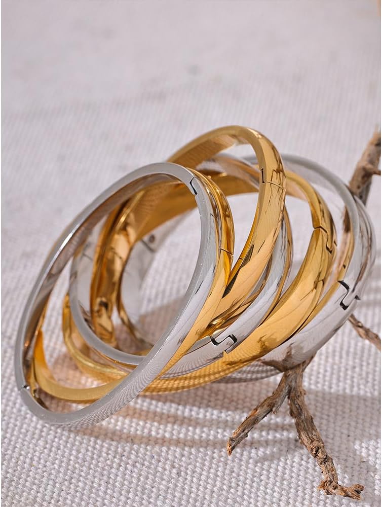 Mchic bangle bracelets for women review picture